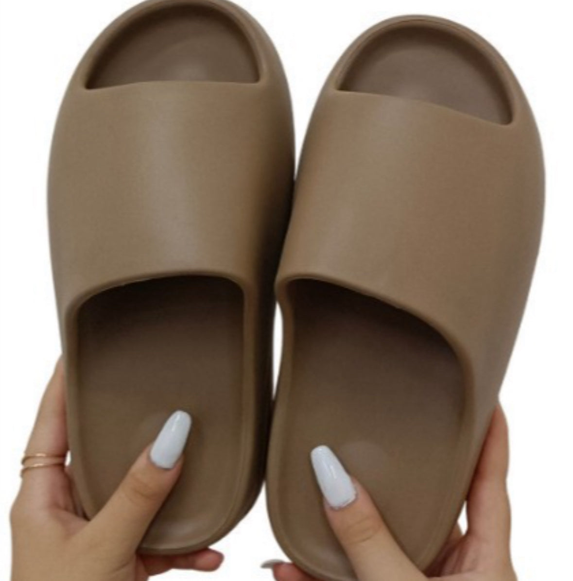 adidas gazelle silver green womens Yeezy Like Slides Colors – Dreamerz, LLC