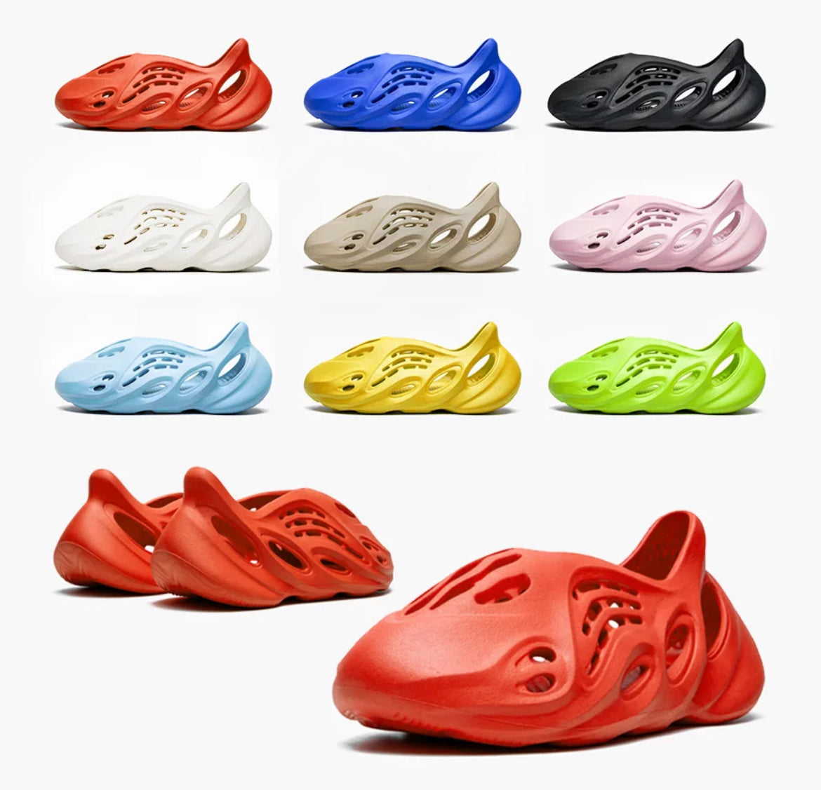 Yeezy Like Kids Foam Runner Colors