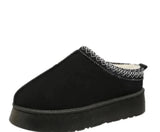 Kids Tazz Cozy Slippers- Thick Sole