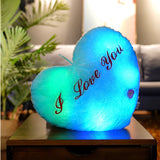 LED Heart Pillow