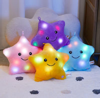 LED Night Light Star Pillow