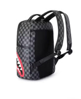 Sprayground Like Style Shark Backpack Black and Grey