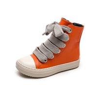 Kids Agent Rick Ownes High Top Sneakers