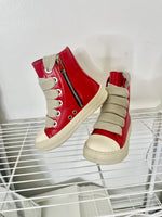 Kids Agent Rick Ownes High Top Sneakers