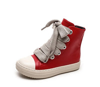 Kids Agent Rick Ownes High Top Sneakers