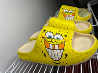 Overstock Yeezy Like Slides Elmo and Spongebob