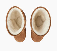 Alaska Fur Tall Boots- Tan