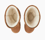 Alaska Fur Tall Boots- Tan