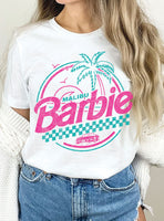 Malibu Barbie Adult Oversized Tee