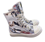 Agent Rick Owens High Top Sneaker METALLIC