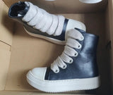 Kids Agent Rick Ownes High Top Sneakers