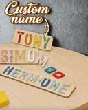 Personalized Wooden Name Puzzle For Learning