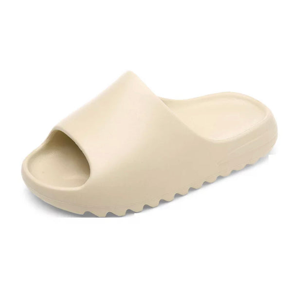 Overstock Yeezy Like Kids Slides Beige