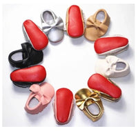 “I Got Red Bottoms On” Moccasins