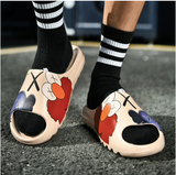Yeezy Like Kids Slides Elmo