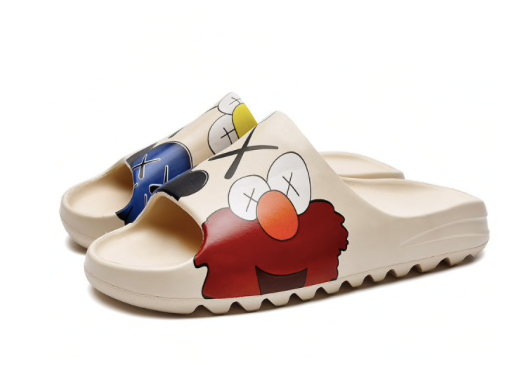 Yeezy Like Kids Slides Elmo