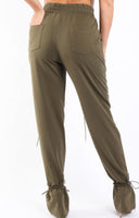 Parachute Laced Up Joggers Olive