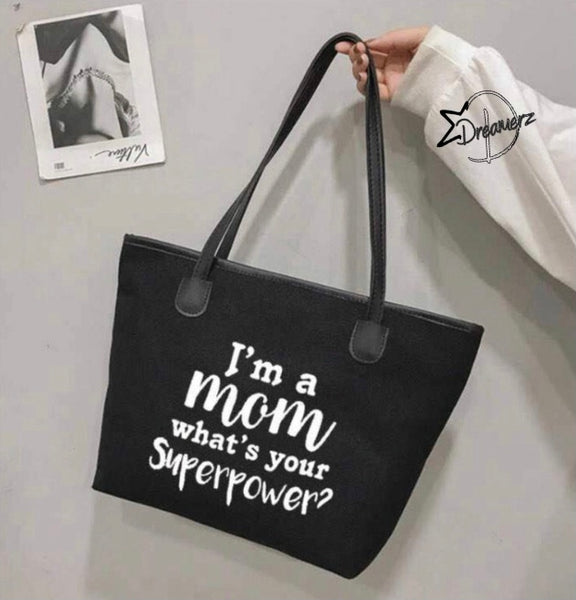 Zipper Tote for Moms