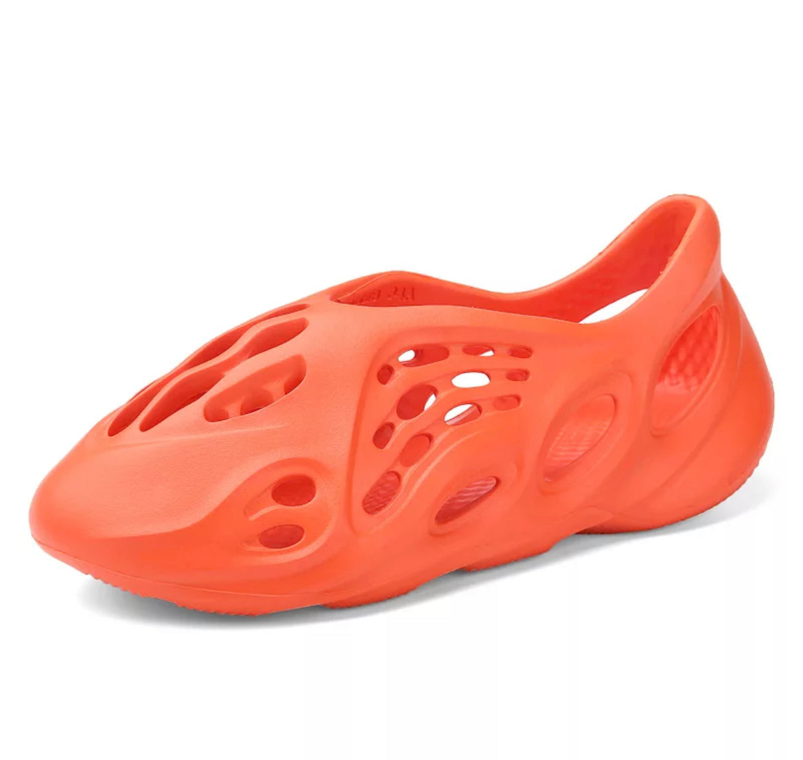 yeezy orange foam runners